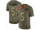 Men's Denver Broncos #5 Joe Flacco Olive/Camo 2019 Salute To Service Football Jersey