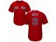 Men's Majestic Boston Red Sox #3 Babe Ruth Red Alternate Home Cool Base MLB Jersey