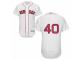 Men's Majestic Boston Red Sox #40 Andrew Benintendi White Flexbase Authentic Collection MLB Jersey