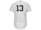 Men's New York Yankees Alex Rodriguez Majestic White Flexbase Authentic Collection Player Jersey