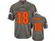 Men's Nike Denver Broncos #18 Peyton Manning Limited Grey Vapor NFL Jersey