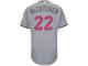 Men's Pittsburgh Pirates Andrew McCutchen Majestic Gray Road 2016 Mother's Day Flex Base Jersey