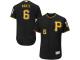 Men's Pittsburgh Pirates Starling Marte Majestic Black FlexBase Authentic Collection Player Jersey