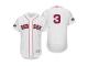 Men's Red Sox 2018 Postseason White Sandy Leon Flex Base Home Jersey