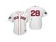 Men's Red Sox 2018 World Series Majestic White J.D. Martinez Cool Base Player Number Jersey