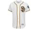 Men's San Diego Padres Majestic White Flexbase Authentic Collection Custom Jersey