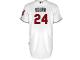 Michael Bourn Cleveland Indians Majestic 6300 Player Authentic Jersey - White