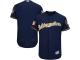 Milwaukee Brewers Majestic 2016 Spring Training Flexbase Authentic Collection Team Jersey - Navy