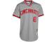 Mitchell & Ness Cincinnati Reds #8 Joe Morgan Gray 1976 Authentic Baseball Jersey