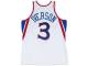 Mitchell & Ness Philadelphia 76ers #3 Allen Iverson White 1996 Throwback Premium Jersey