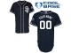 Navy Blue Customized Men Majestic MLB San Diego Padres Cool Base Alternate Jersey