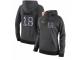 NFL Women's Nike Denver Broncos #18 Peyton Manning Stitched Black Anthracite Salute to Service Player Performance Hoodie