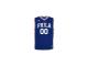 Philadelphia 76ers adidas Toddler Custom Replica Road Jersey - Royal