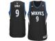 Ricky Rubio Minnesota Timberwolves adidas Swingman Alternate Jersey - Black