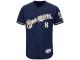 Ryan Braun Milwaukee Brewers Majestic Flexbase Authentic Collection Player Jersey - Navy