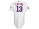 Starlin Castro Chicago Cubs Majestic 6300 Player Cool Base Authentic Jersey - White Royal