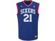 Thaddeus Young Philadelphia 76ers adidas Replica Alternate Jersey - Royal Blue