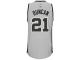 Tim Duncan San Antonio Spurs adidas Player Swingman Alternate Jersey - Gray