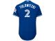 Troy Tulowitzki Toronto Blue Jays Majestic 40th Anniversary Flexbase Authentic Collection Jersey - Royal