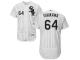 White-Black Travis Ishikawa Men #64 Majestic MLB Chicago White Sox Flexbase Collection Jersey