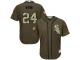 White Sox #24 Early Wynn Green Salute to Service Stitched Baseball Jersey