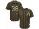 Youth Majestic Arizona Diamondbacks #38 Curt Schilling Green Salute to Service MLB Jersey