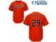 Youth Majestic Baltimore Orioles #29 Welington Castillo Orange Alternate Cool Base MLB Jersey